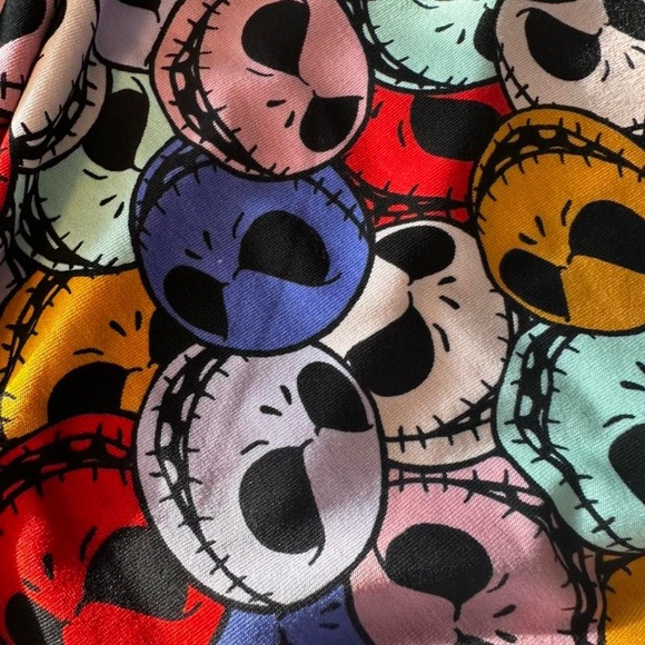 Disney Jack Skellington Dress NWT XL Nightmare Before Christmas LuLaRoe Bodycon - Picture 6 of 10